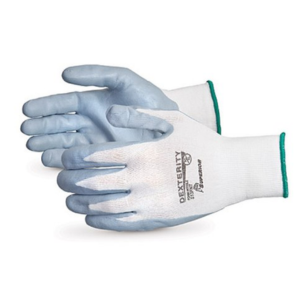 Dexterity NT Nylon String Knit Glove with Foam Nitrile Coated Palm