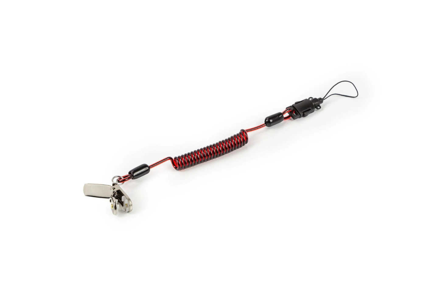 Coil E-Tether With Steel Clamp – 0.5kg / 1.1lb