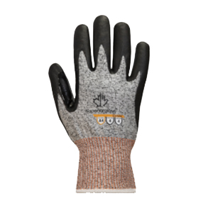 Cut-Resistant Gloves With A Strong Grip Optimized For Wet, Oily Conditions