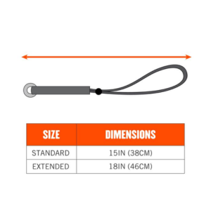 Elastic Tool Tether Attachment – Loop Tool Tails – 15lbs 