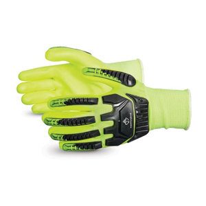 Hi Viz Nitrile Coated Impact Glove (SM)