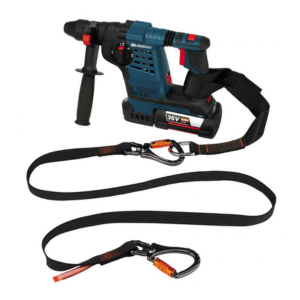 Tool Lanyard – Dual Double-Locking Swivel Carabiners – 40lbs