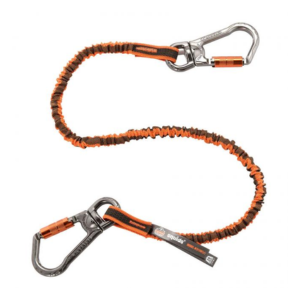 Tool Lanyard – Dual Double-Locking Swivel Carabiners – 25lbs 