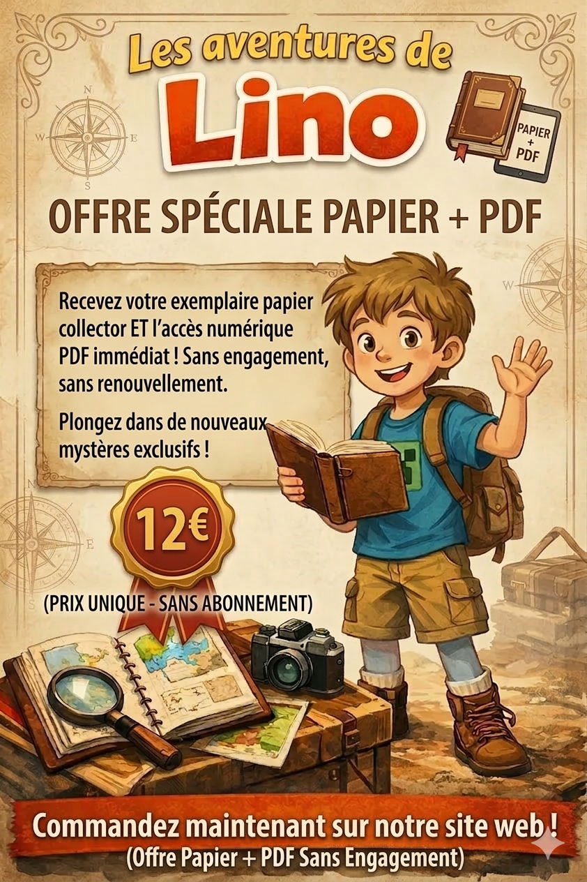 N°1 de l'aventure de Lino (version papier)
