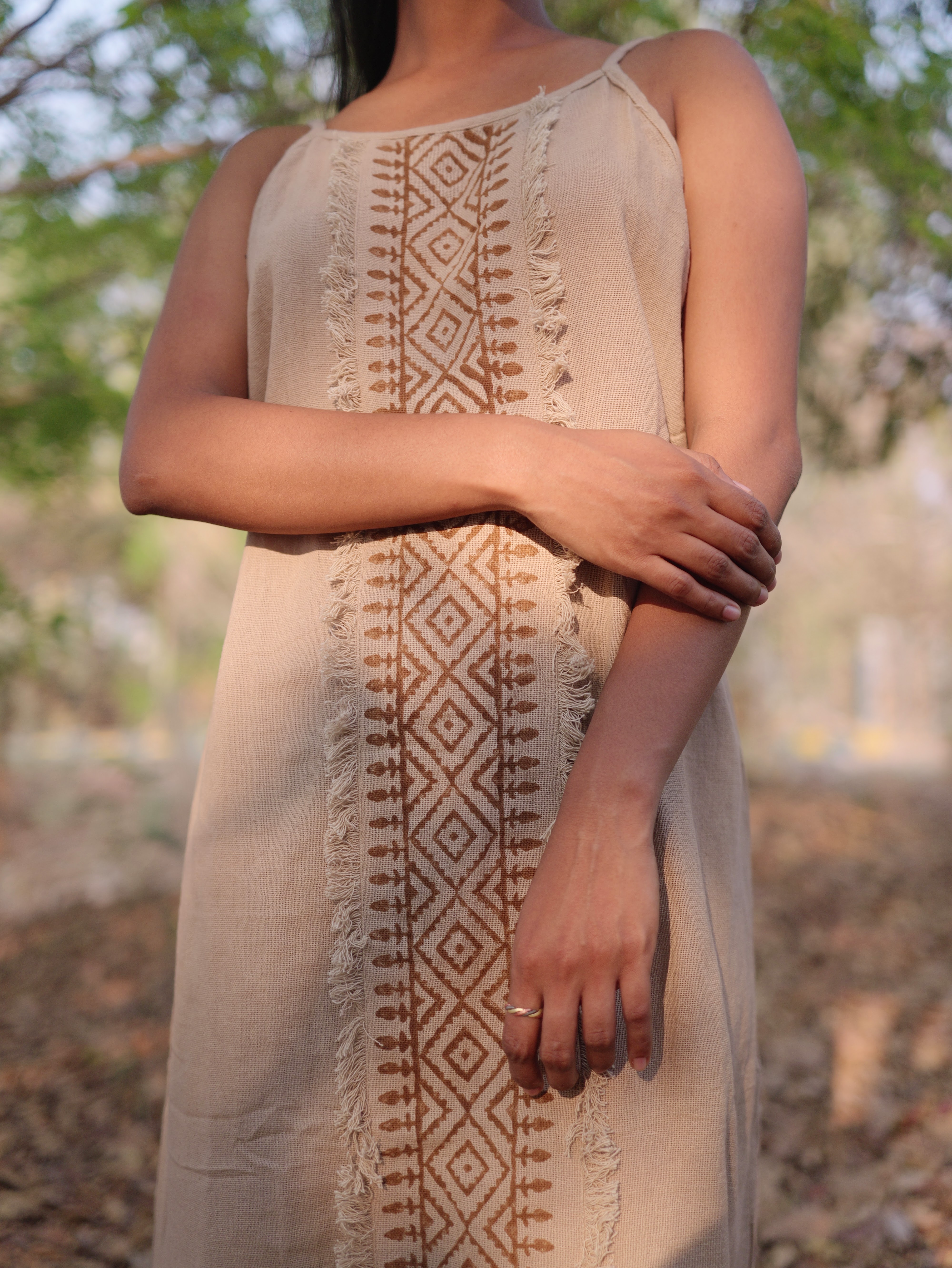 Boho Chic Cotton Dress