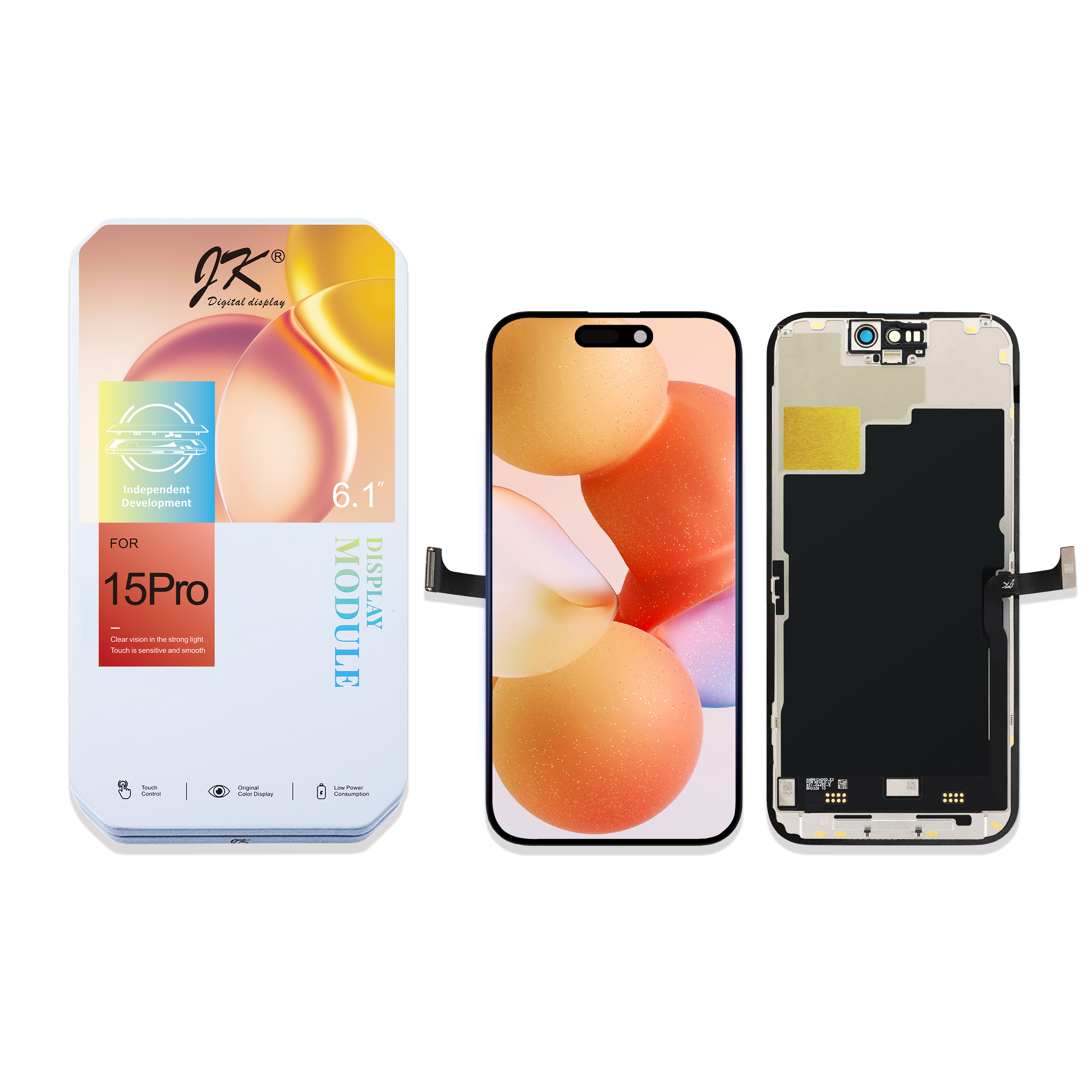 JK iPhone 15 Pro Display Module for iPhone 15 Pro