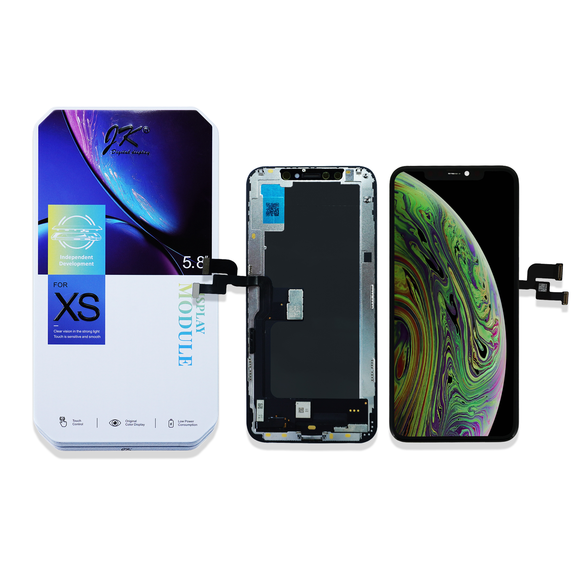 JK iPhone Xs Screen Replacement 5.8" Display Module for iPhone Xs