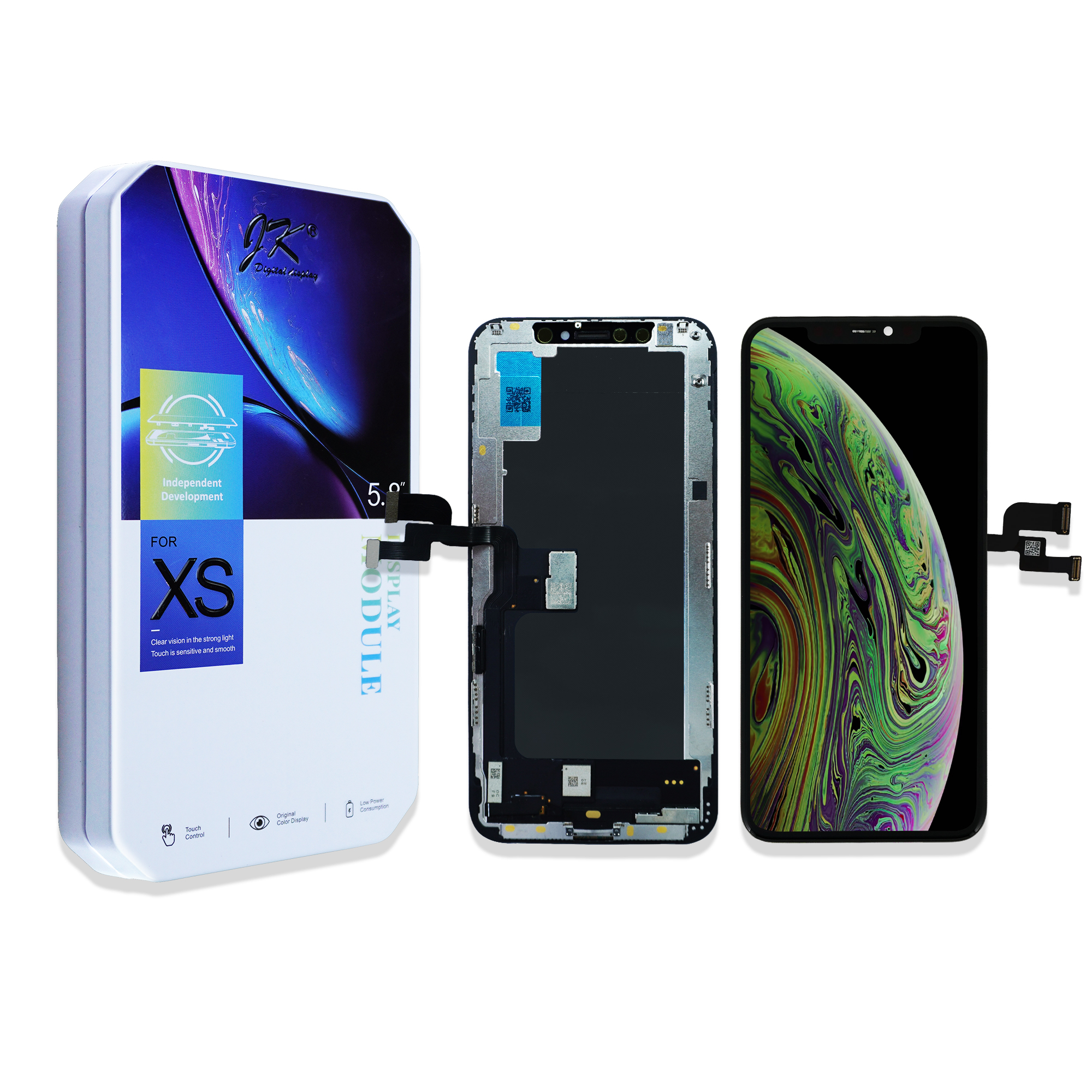 JK iPhone Xs Screen Replacement 5.8" Display Module for iPhone Xs