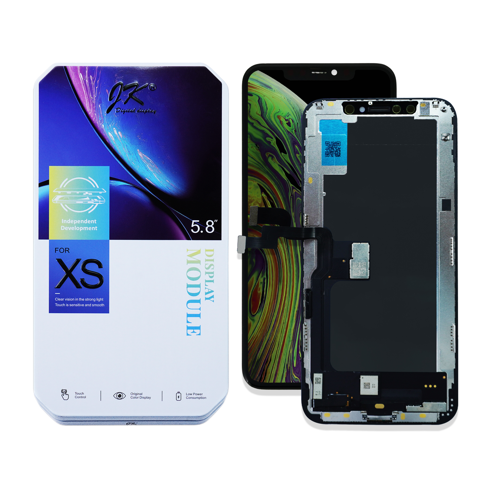 JK iPhone Xs Screen Replacement 5.8" Display Module for iPhone Xs