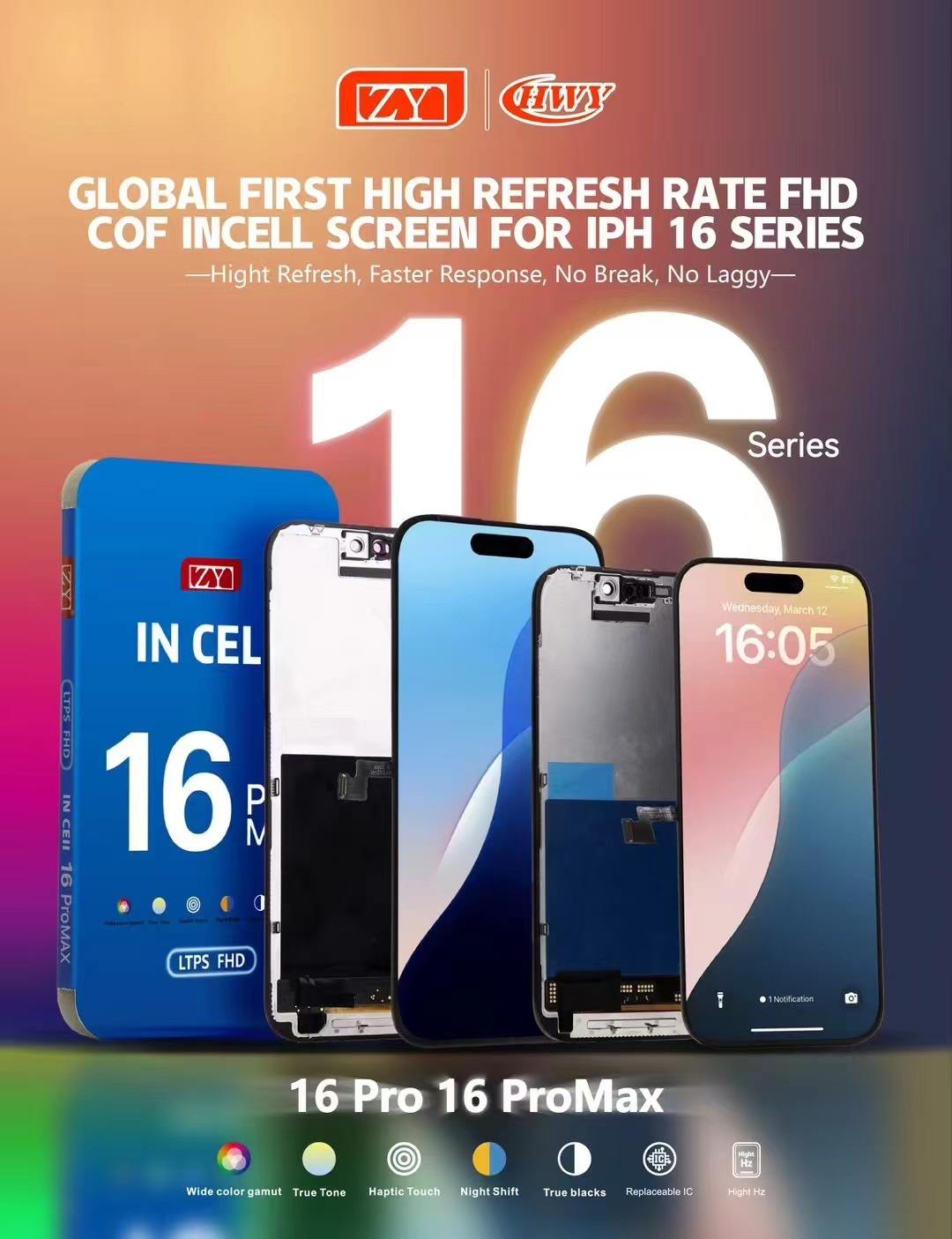 ZY iPhone X LCD Screen Replacement