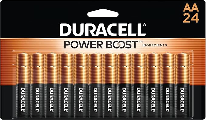 Click to see full view Duracell Coppertop AA Batteries with Power Boost Ingredients