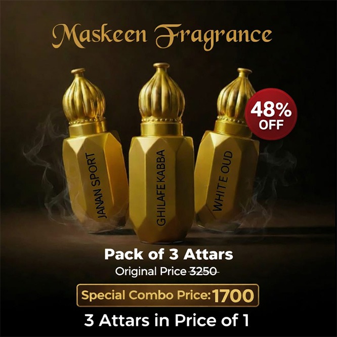 Maskeen Attar Combo Pack