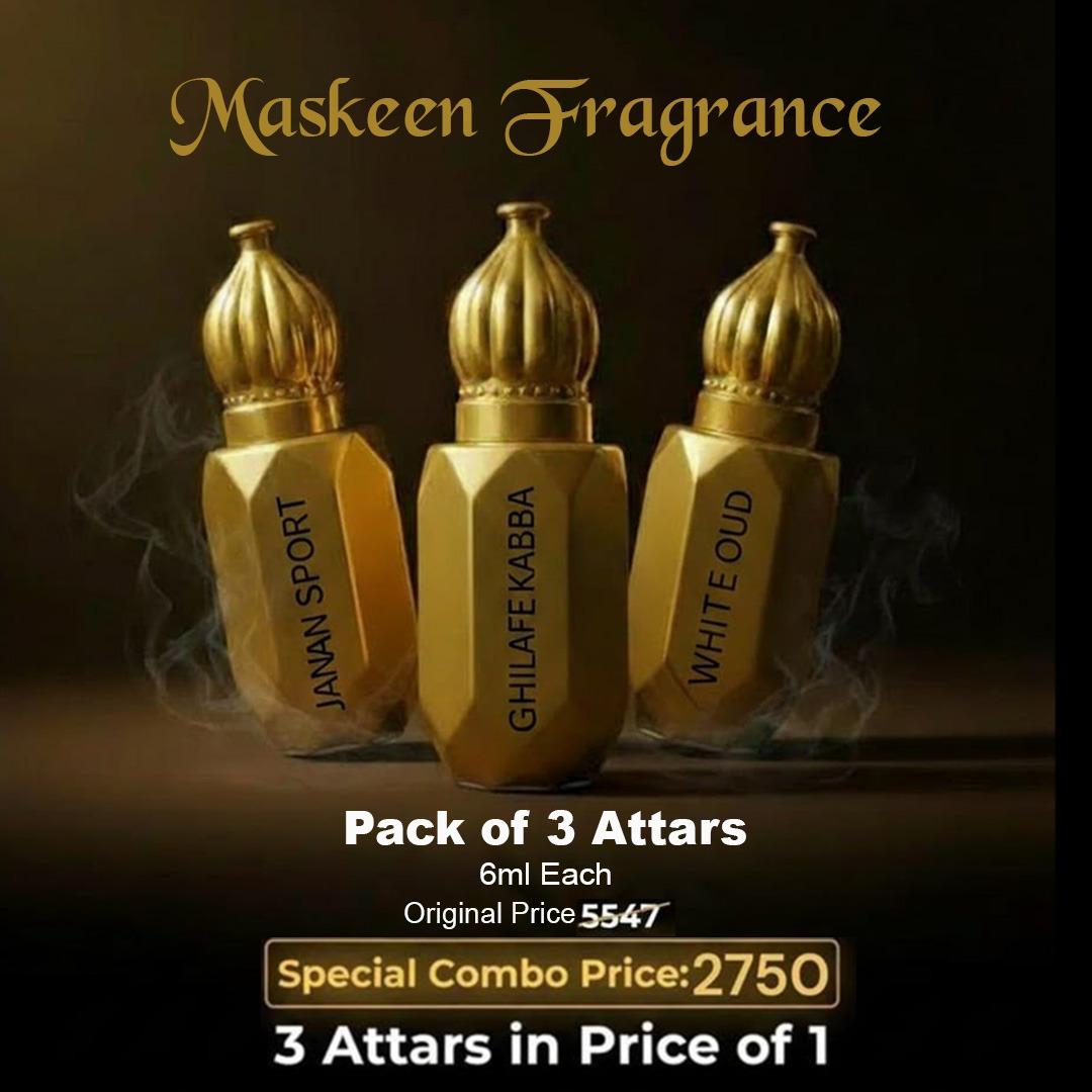 Pack of 3 Attars