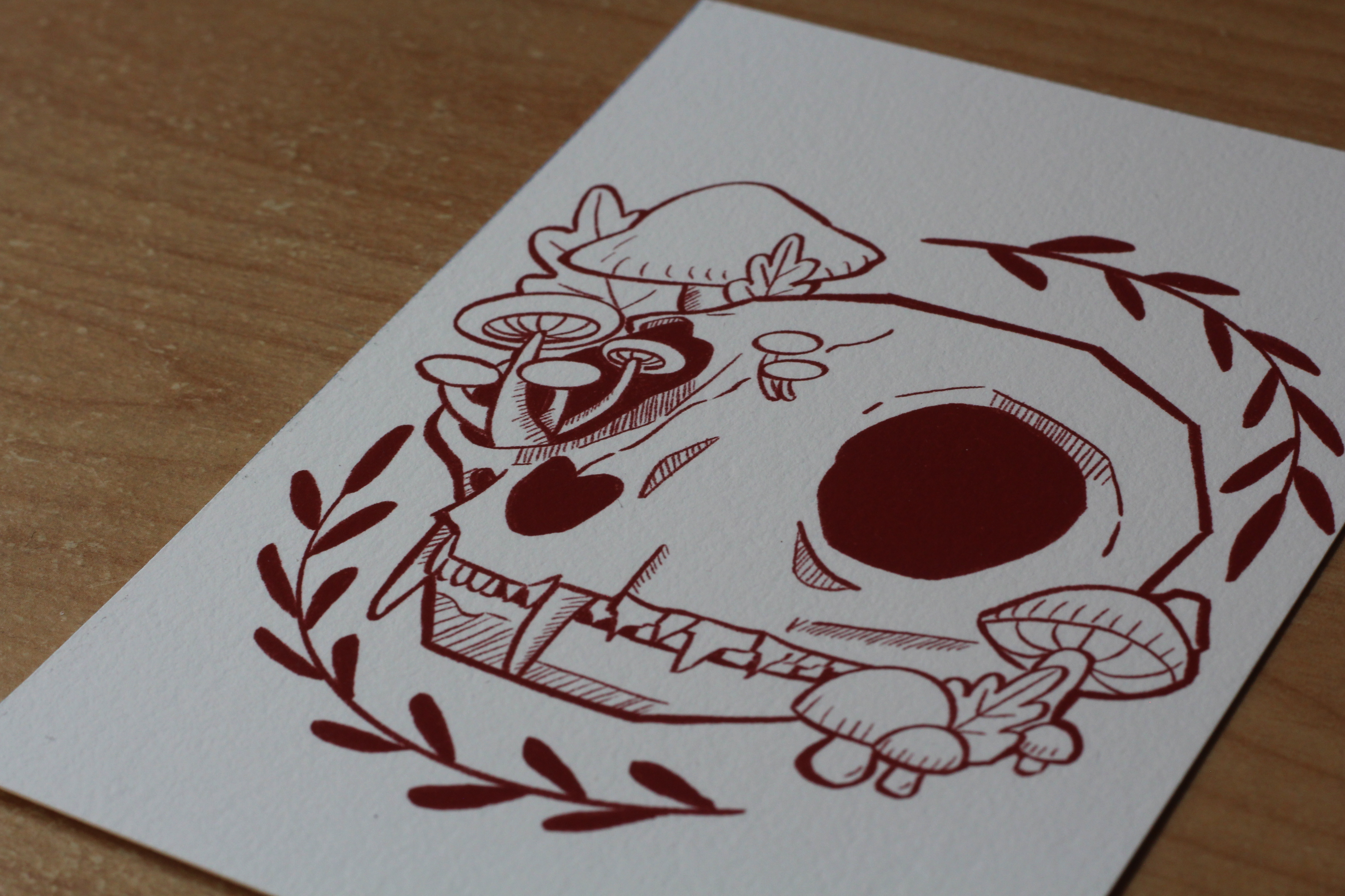 Cat Skull - Print
