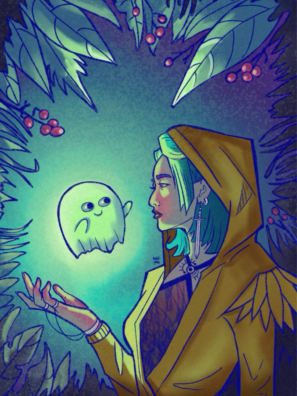Ghost Friend - Print