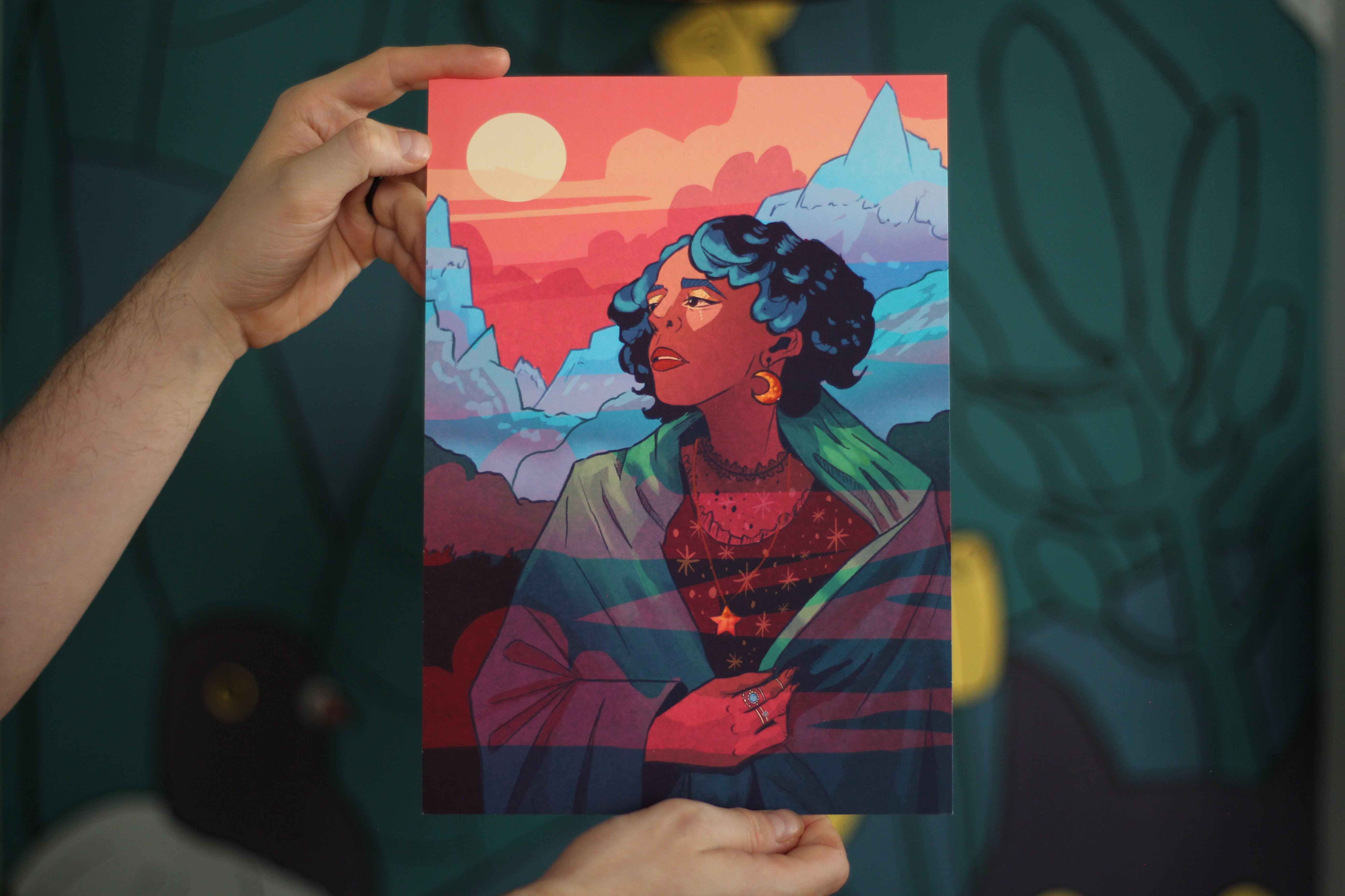 Dreamy Mountains - Print