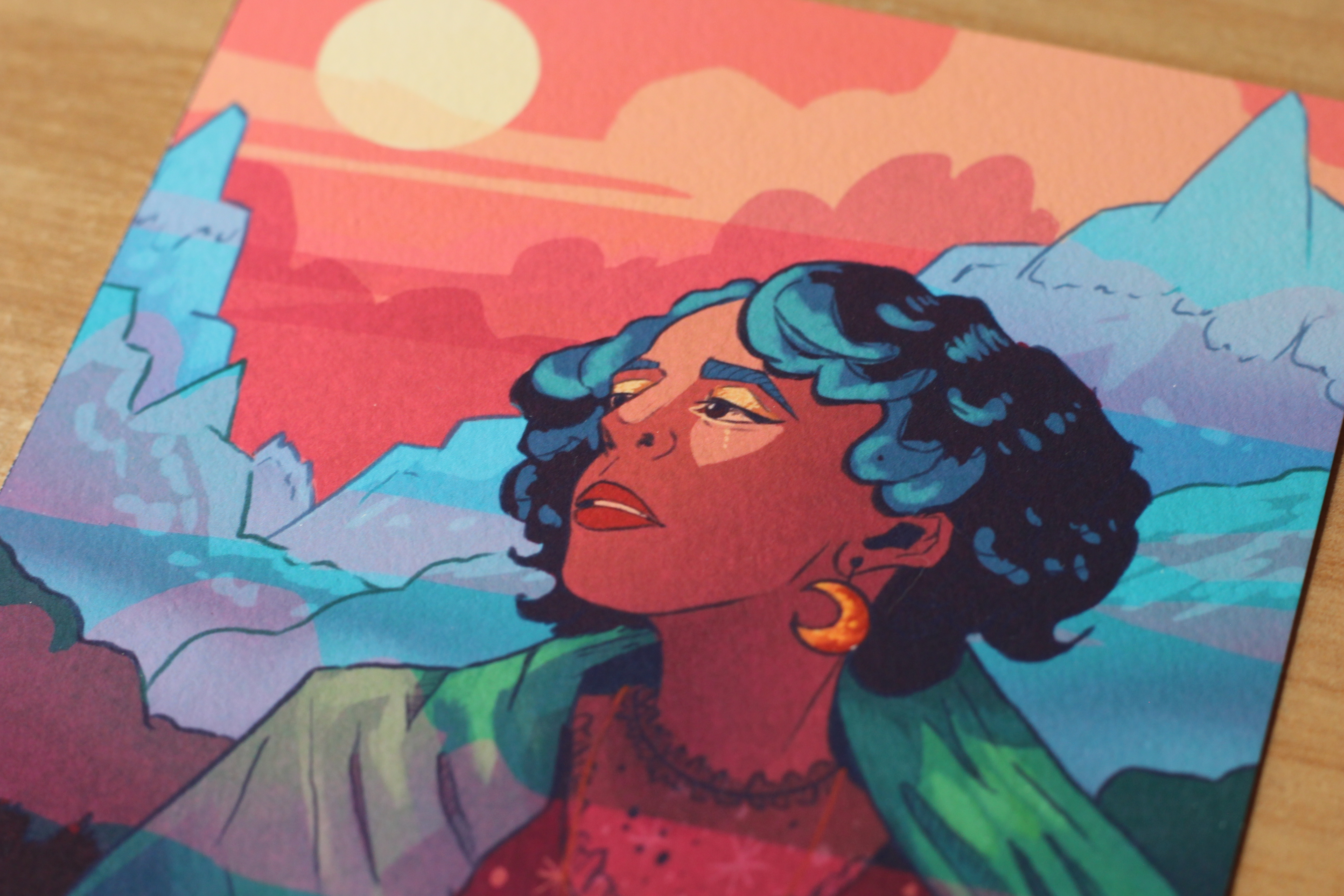 Dreamy Mountains - Print