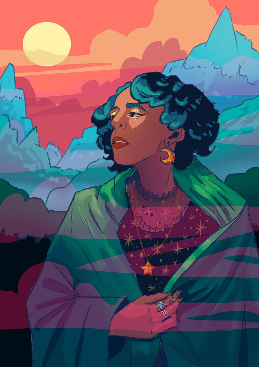 Dreamy Mountains - Print