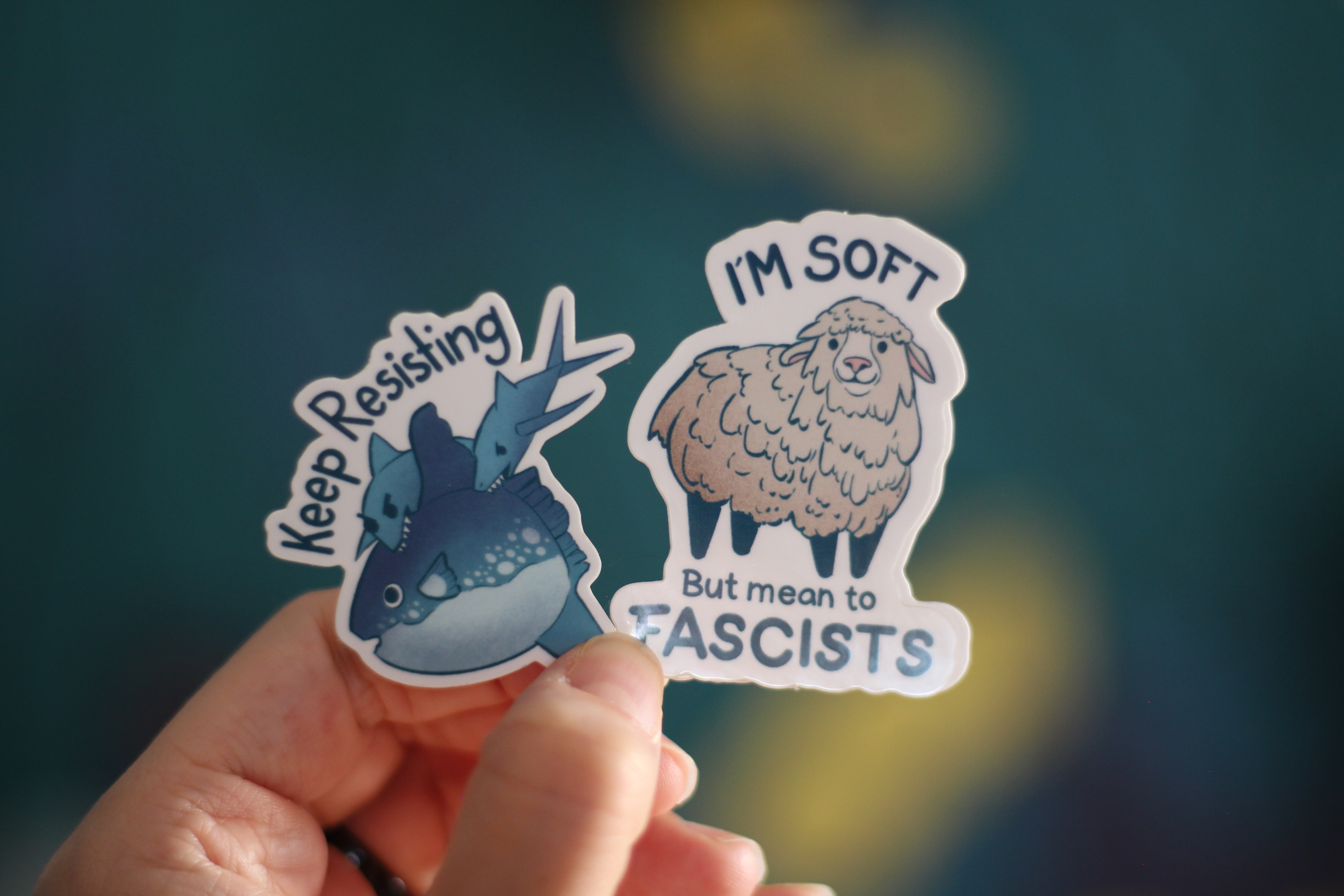 Resisting - Sticker Pack