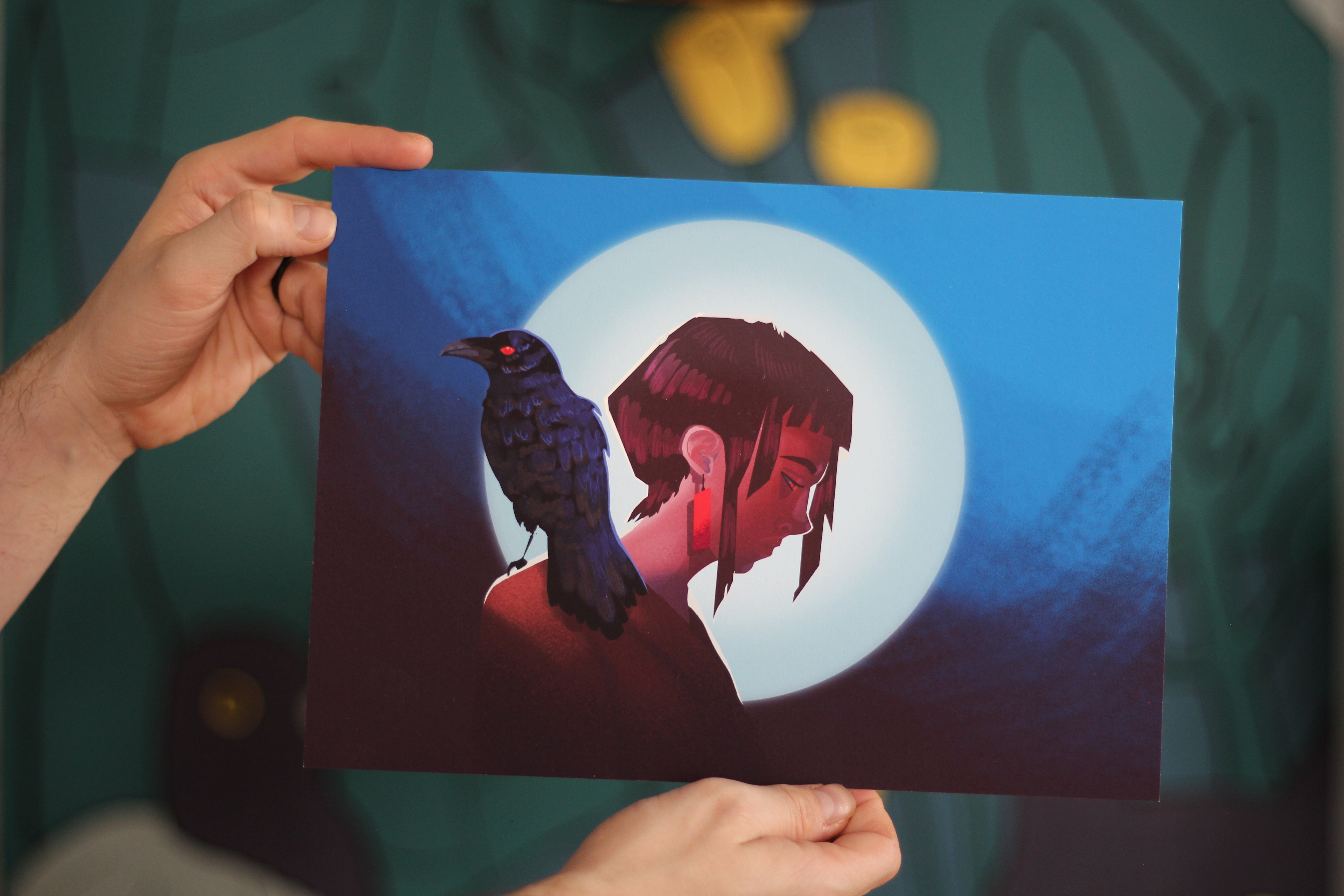 Raven Melancholia - Print