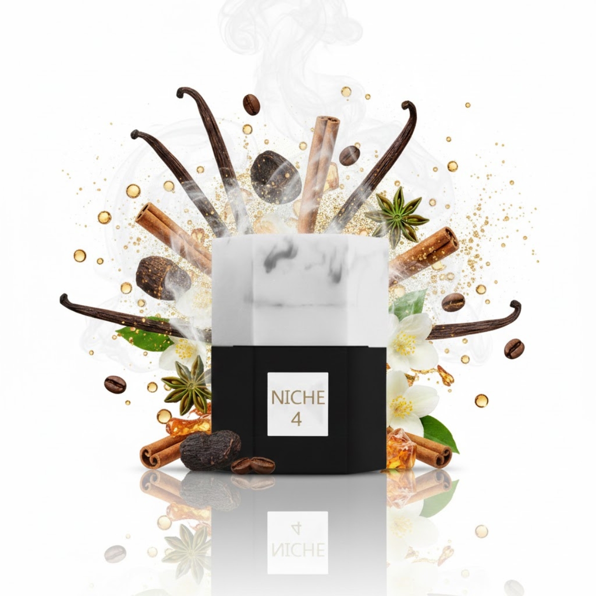 Niche 4 – prabangus unisex kvapas su ambra 50 ml