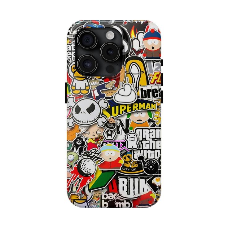Coque iPhone Stickers Pop
