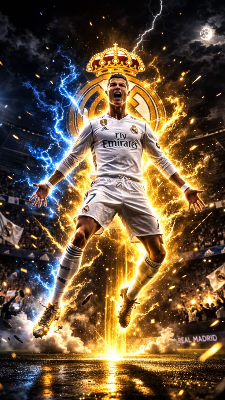 Affiche Real Madrid Superstar