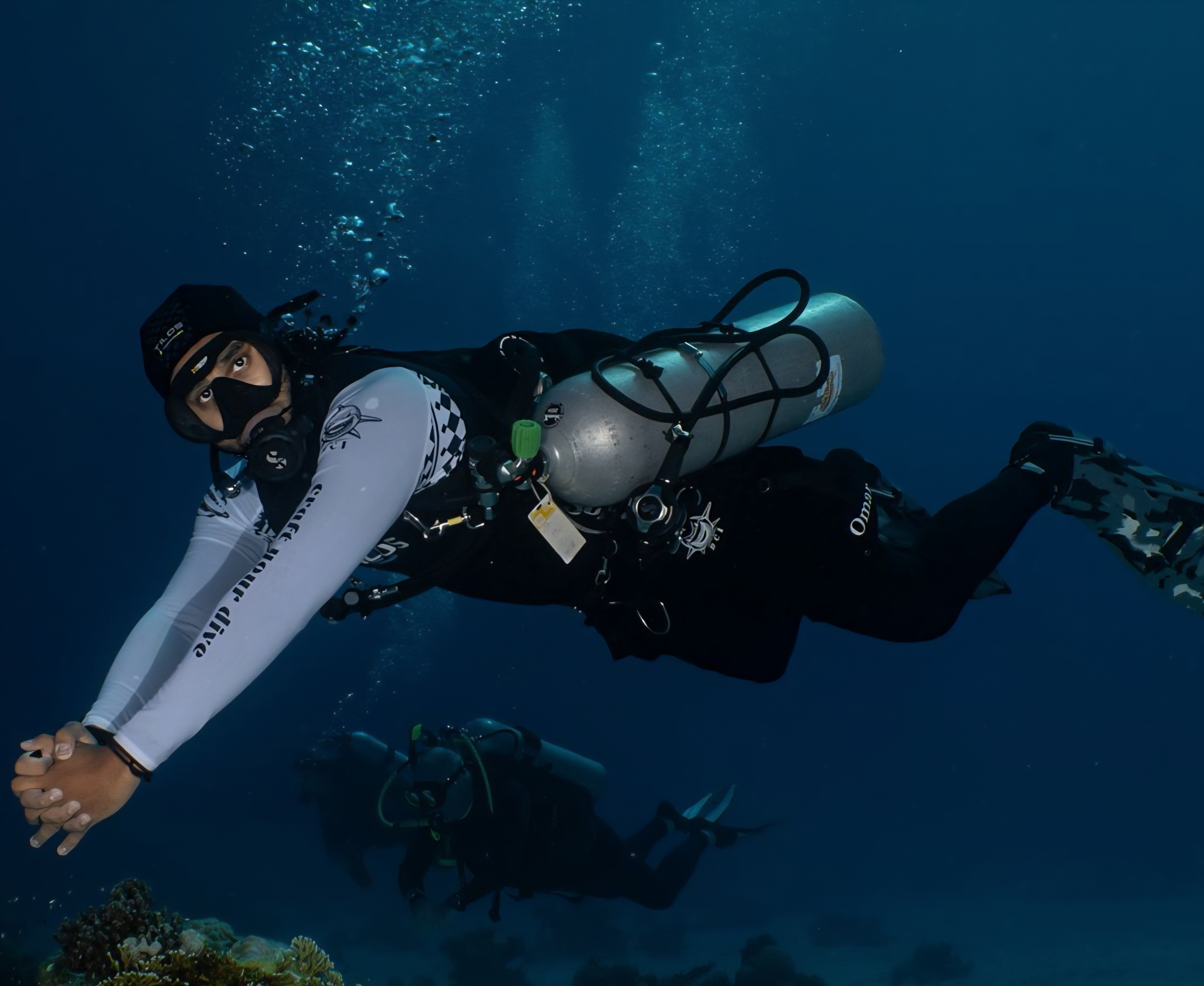 Sidemount Rec Diver 