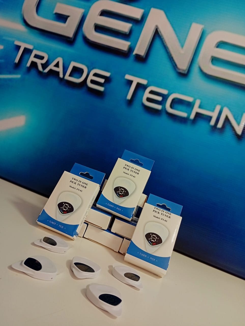 Afinador Digital 2 en 1 para Guitarra