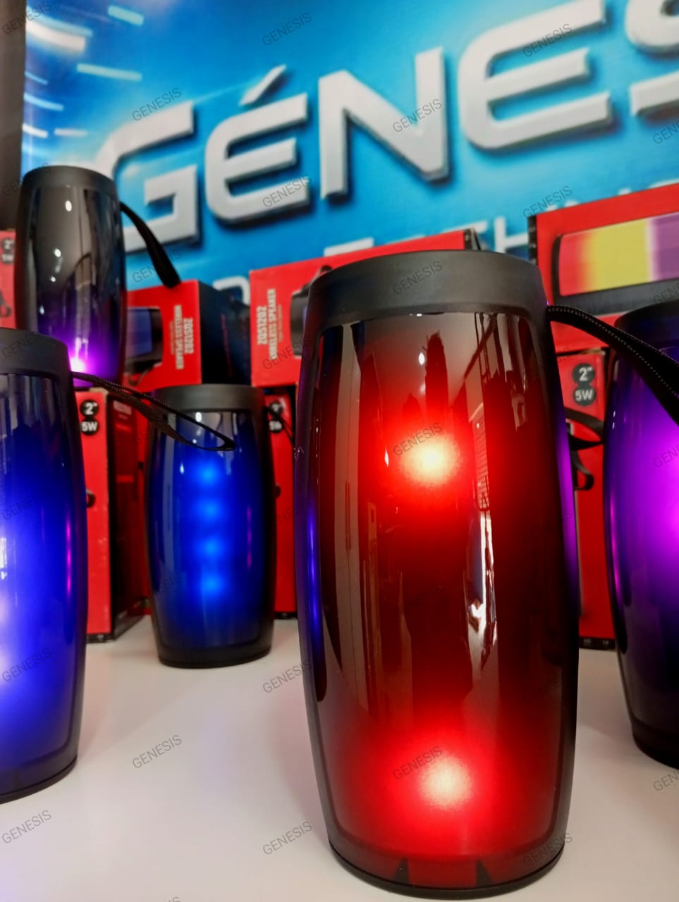 Parlante Bluetooth LED