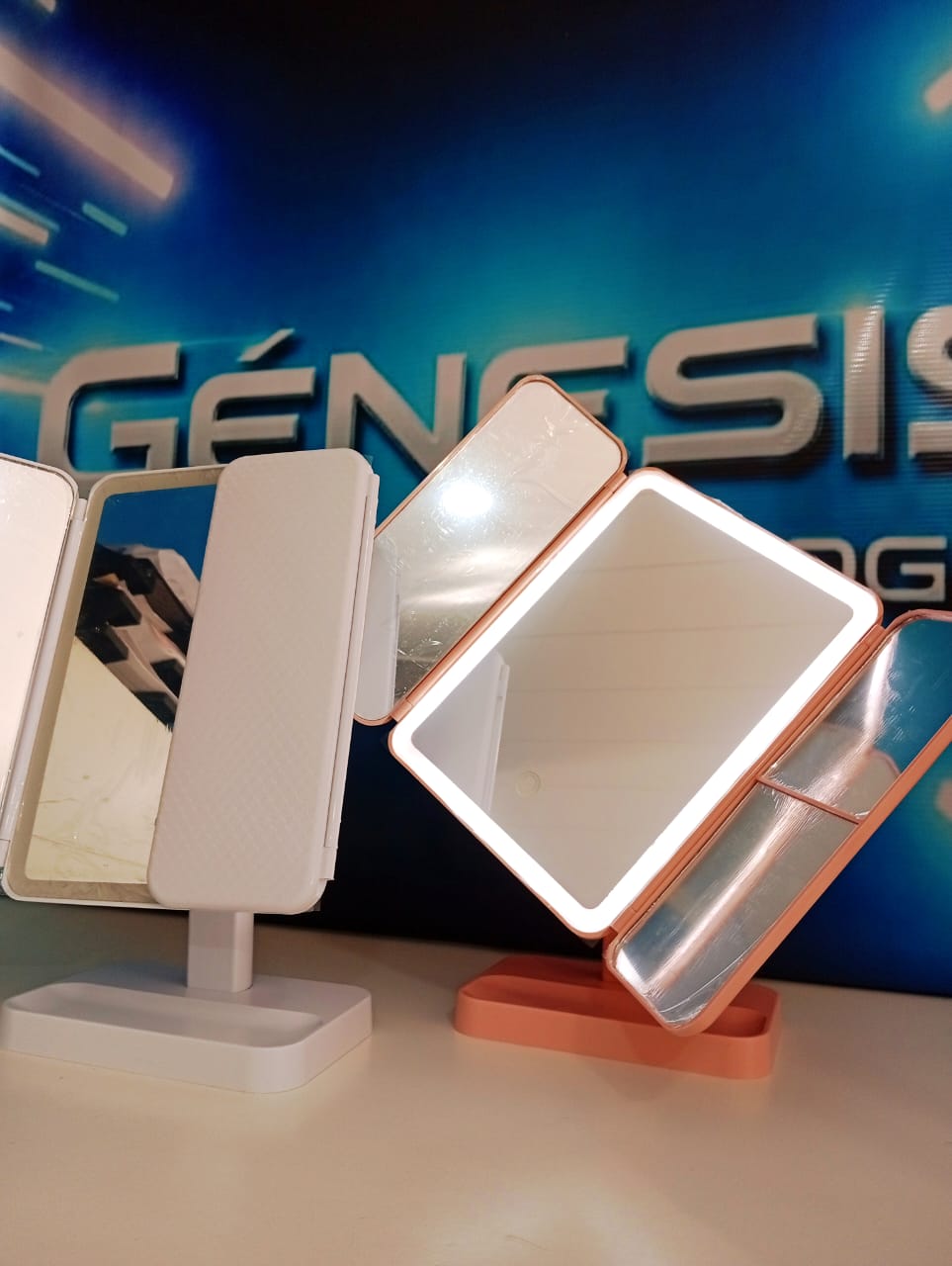 Espejo Led Digital Decorativo