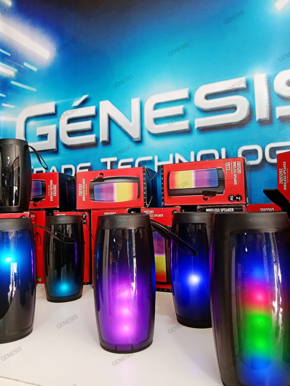 Parlante Bluetooth LED