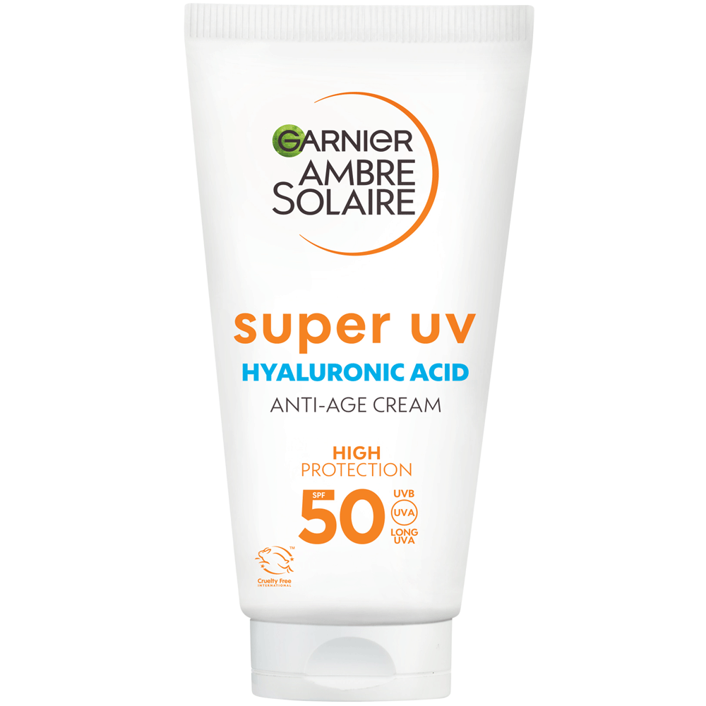Super UV Anti-Age SPF50+ Hyaluronic Acid Face Cream 50ml | Daily Sunscreen UK