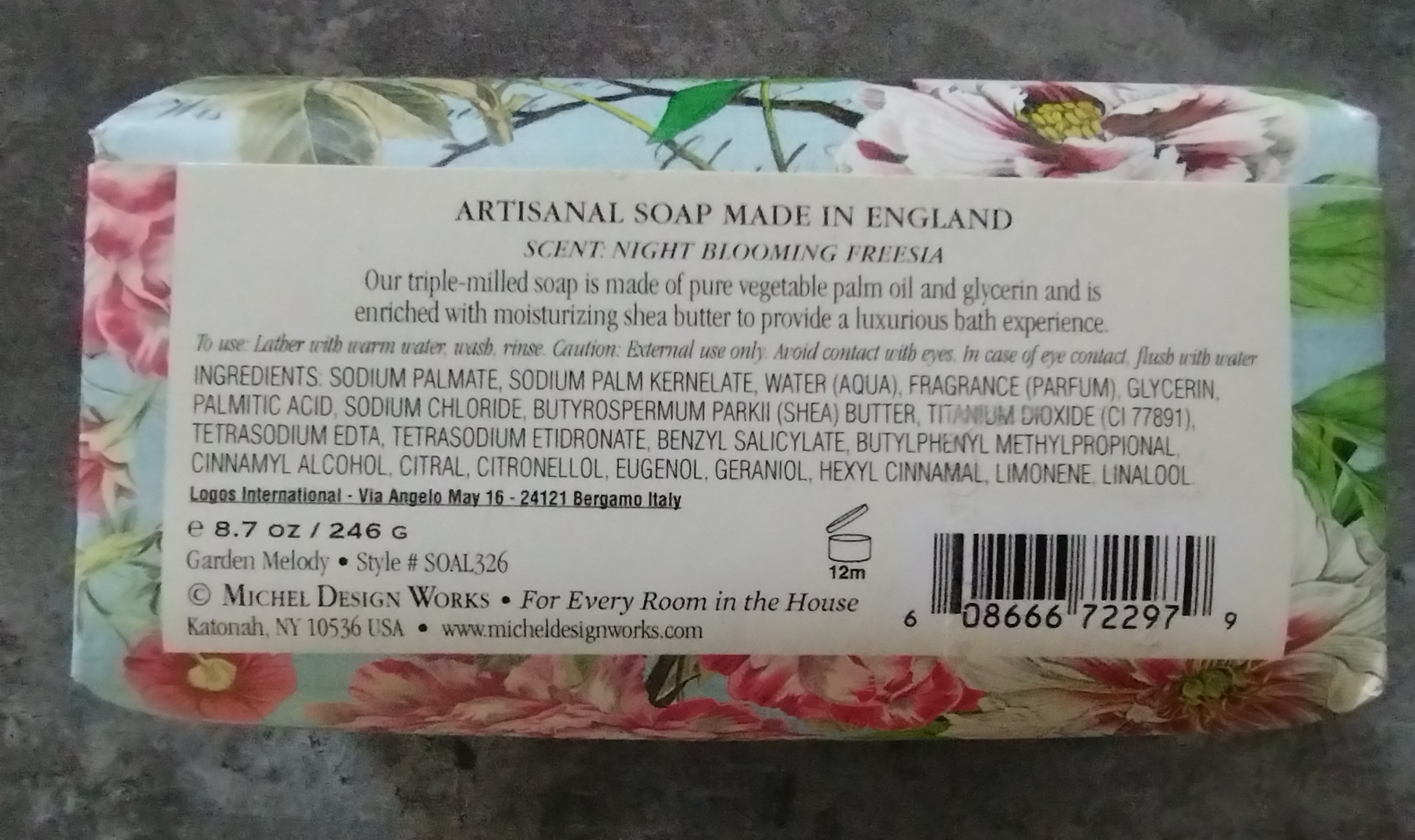 Michel Design Works Garden Melody Soap