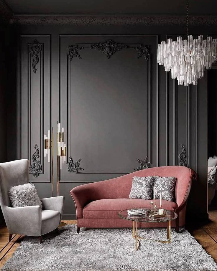 Luxury Velvet Sofa Set