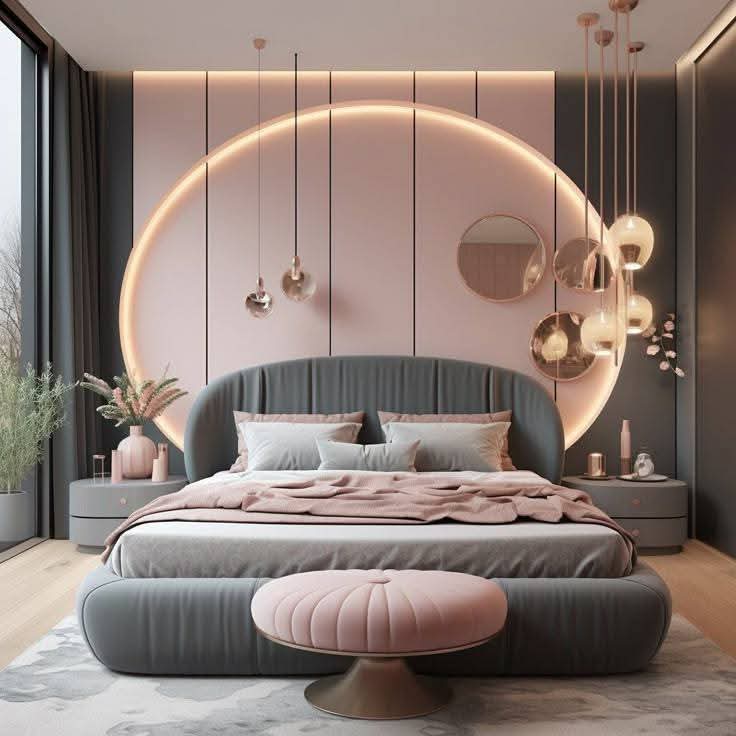 Modern Luxury Queen Bed Set