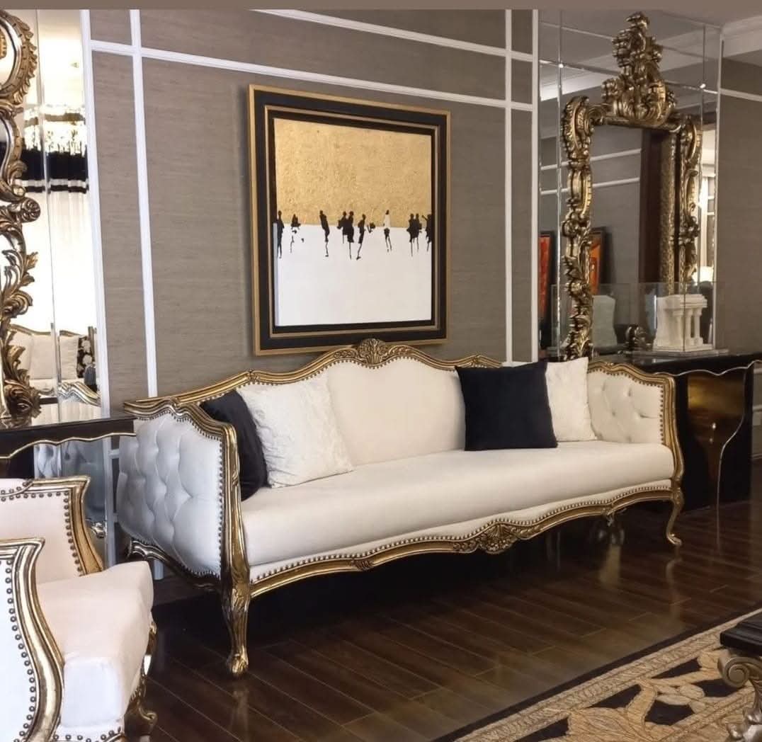 Luxury Vintage Sofa Set