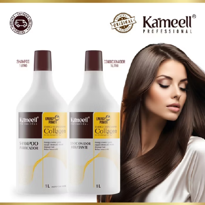 Kameell Collagen Shampoo & Conditioner Kit