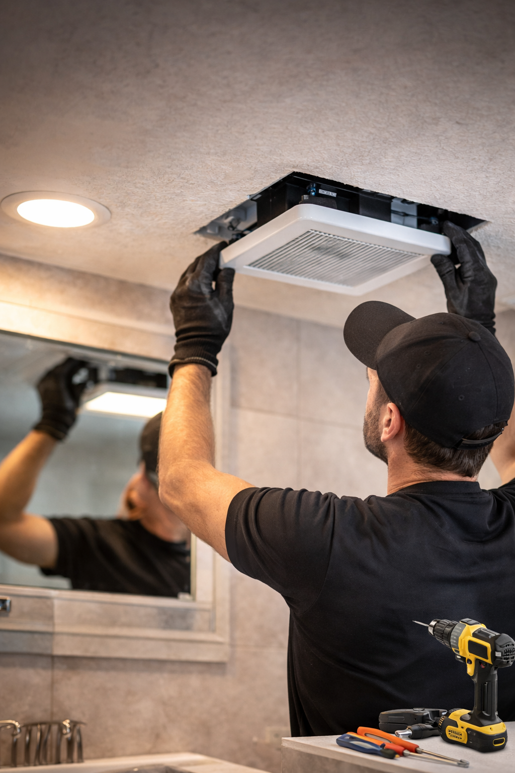 Bathroom Exhaust Fan Replacement