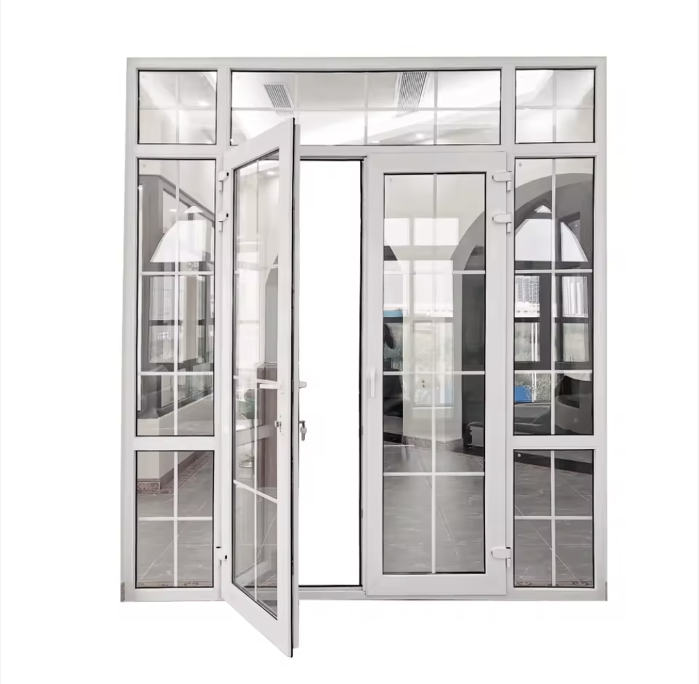 PVC Glass Doors and Window UPVC Energy-saving
