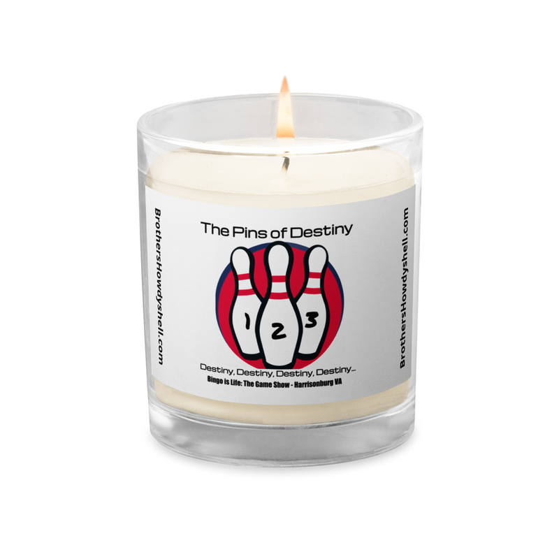 Pins of Destiny soy wax candle