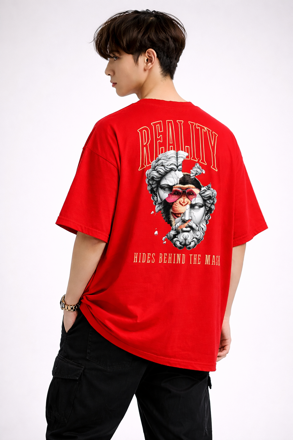 Reality Graphic Red T-Shirt