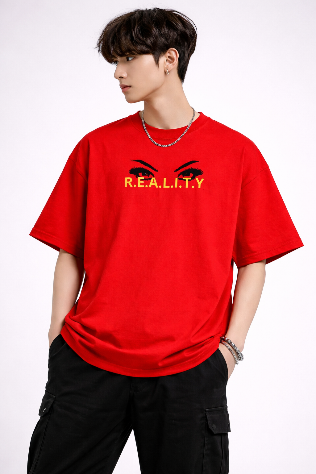 Reality Graphic Red T-Shirt