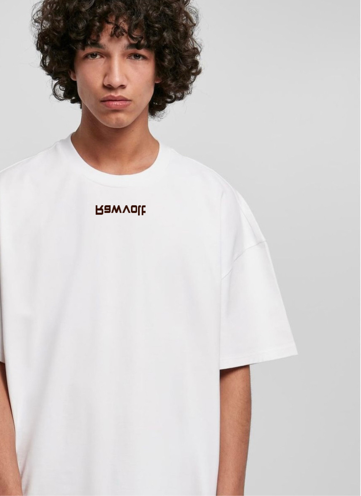 Cowboy Graphic Beige T-Shirt