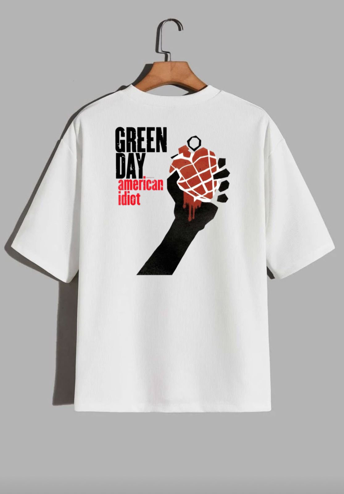 Green Day American Idiot  oversized T-Shirt