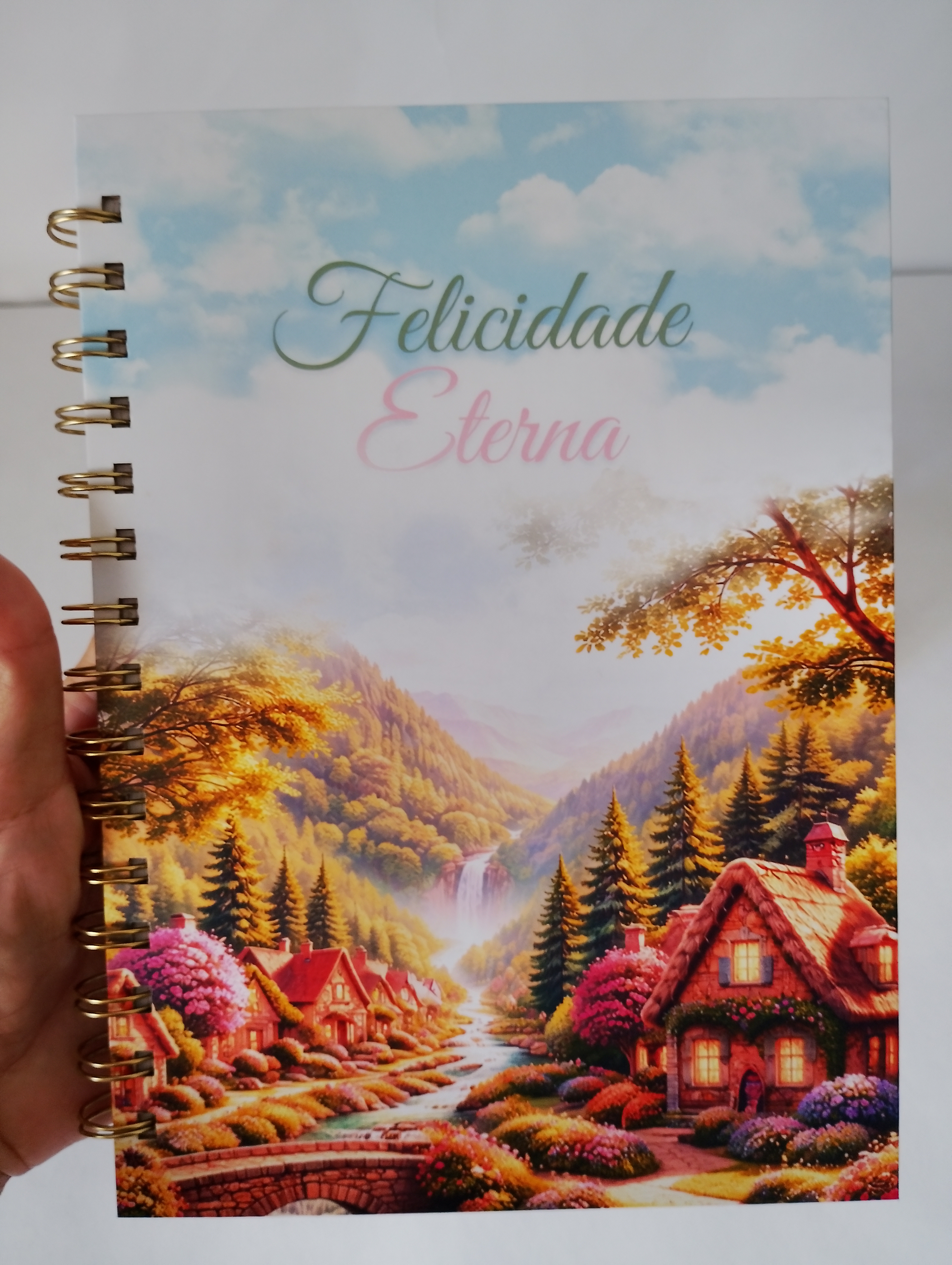 Caderno A5 - Felicidade Eterna