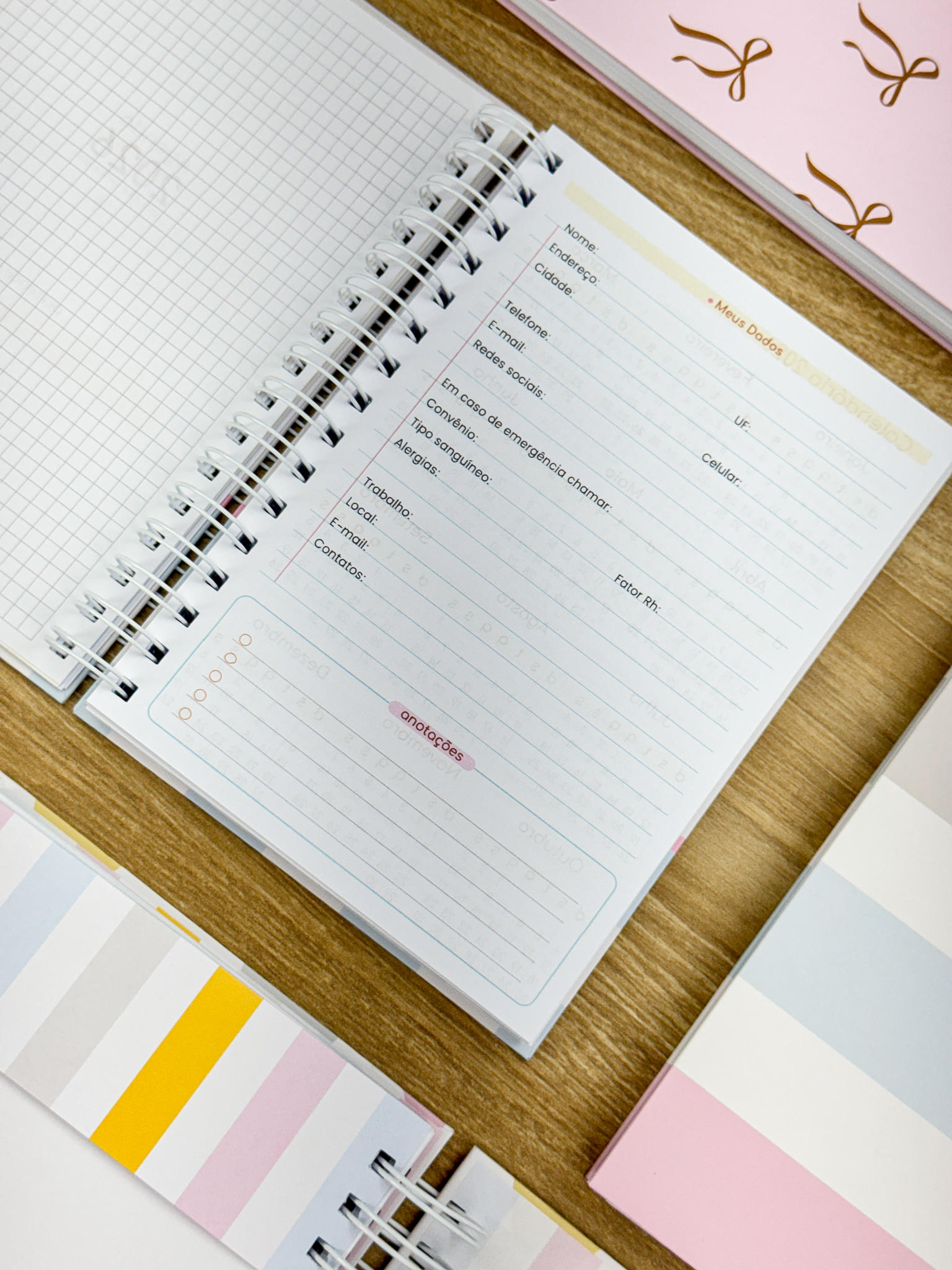 Agenda A5 - 01 dia, sem horas