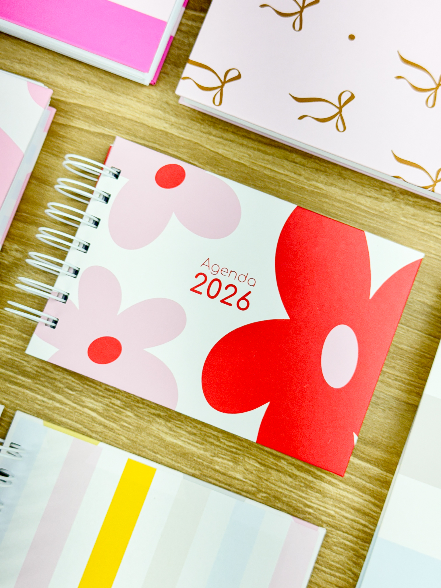 Agenda A6 horizontal - 01 dia, sem horas