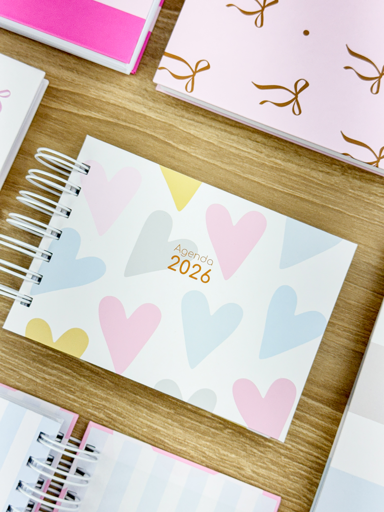 Agenda A6 horizontal - 01 dia, sem horas 