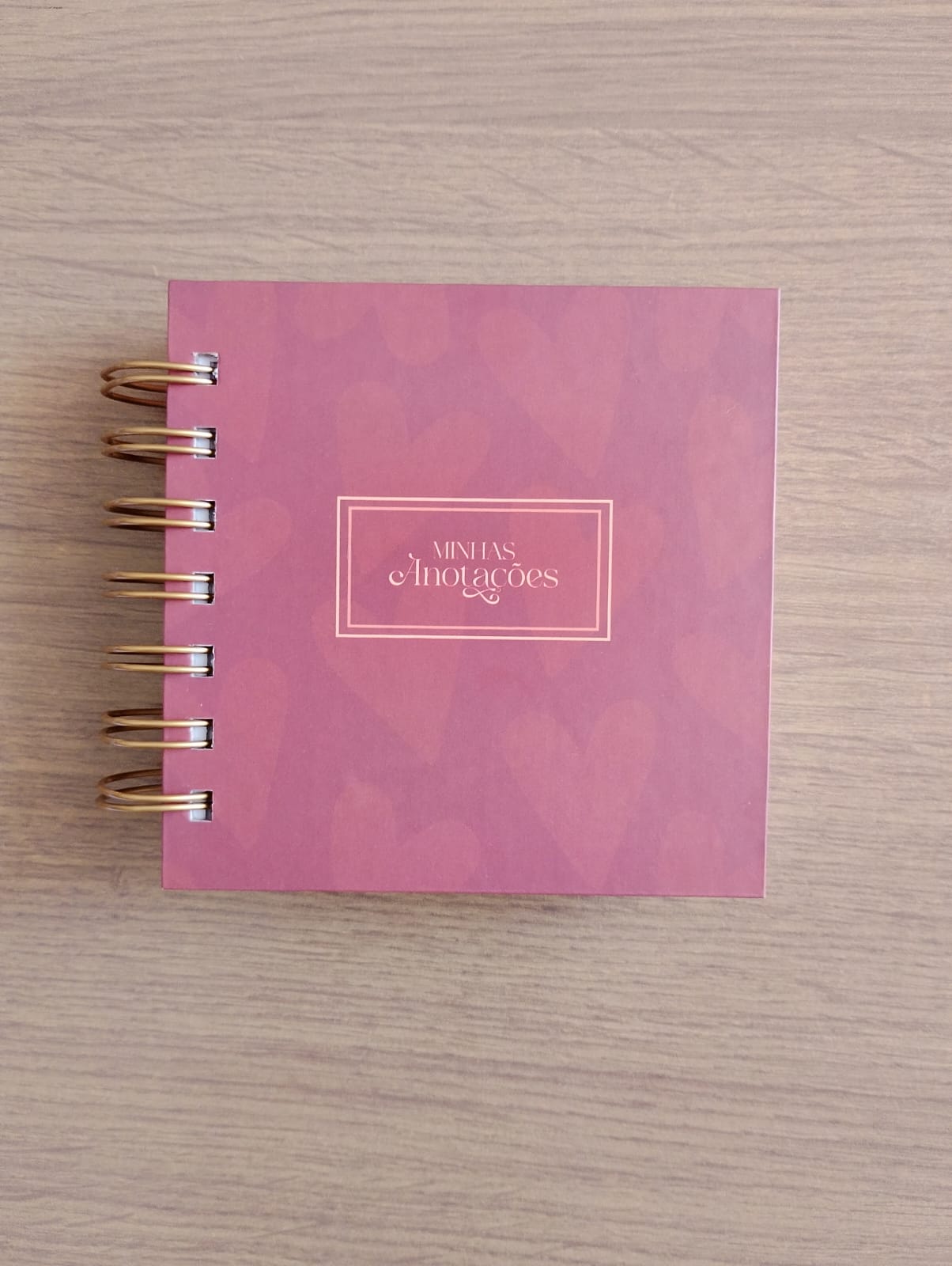 Bloco de anotações - Marrom